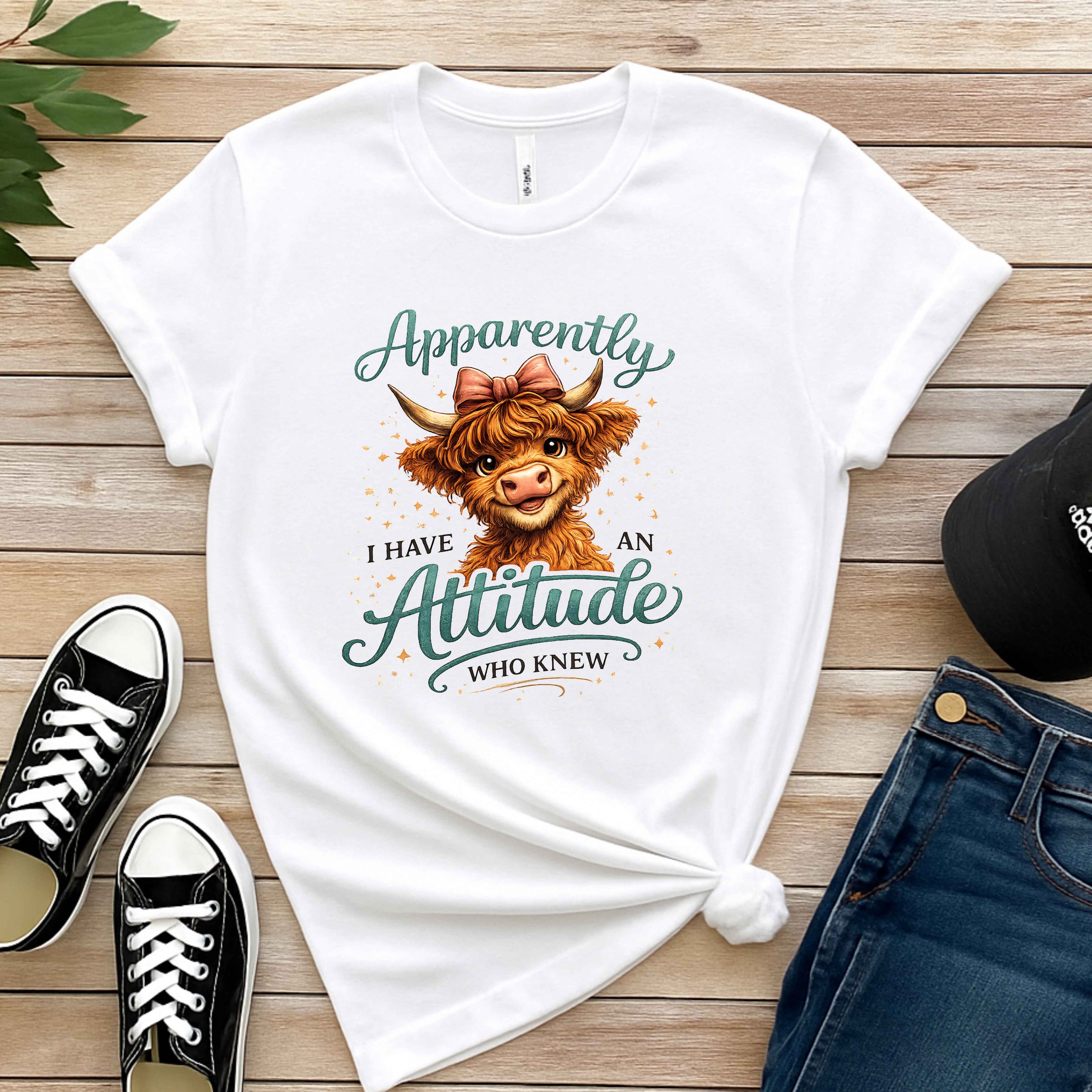 Sarcastic Apparently I Have an Attitude… Who Knew Graphic Tee